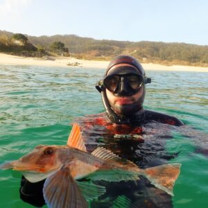 curso pesca submarina vigo iniciación aprender a pescar bien